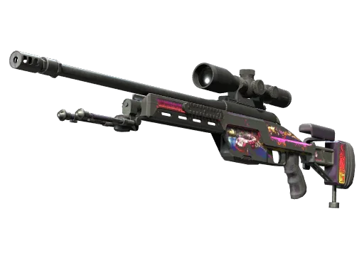 StatTrak™ SSG 08 | Turbo Peek (Battle-Scarred)