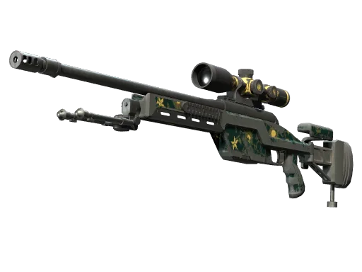 SSG 08 | Sea Calico (Well-Worn)