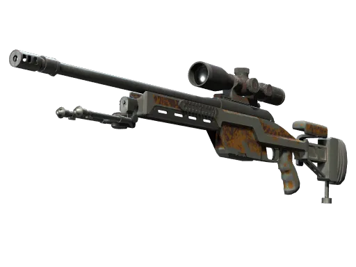 SSG 08 | Orange Filigree (Well-Worn)