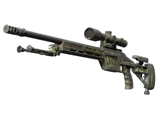 SSG 08 | Lichen Dashed (Well-Worn)