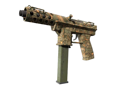 Tec-9 | Blast From the Past (Battle-Scarred)