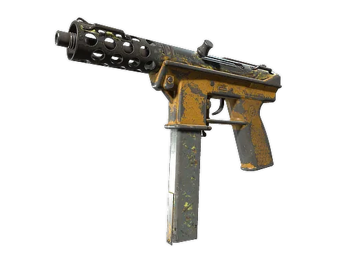Tec-9 | Banana Leaf (Well-Worn)
