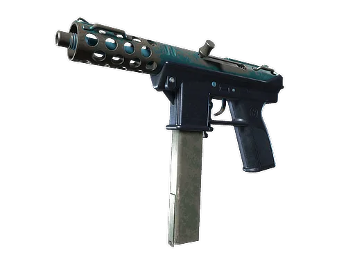Tec-9 | Blue Blast (Well-Worn)