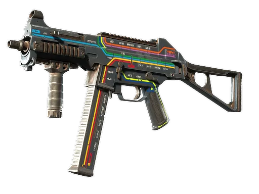 Souvenir UMP-45 | Late Night Transit (Well-Worn)