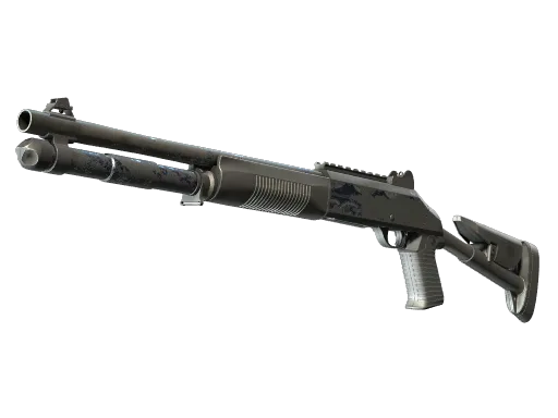 XM1014 | Frost Borre (Battle-Scarred)