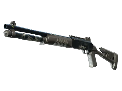 XM1014 | Quicksilver (Battle-Scarred)