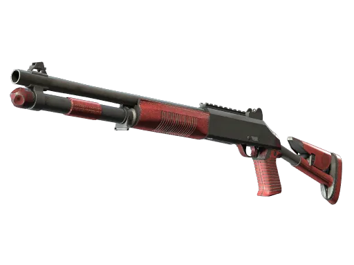 XM1014 | Red Leather (Field-Tested)