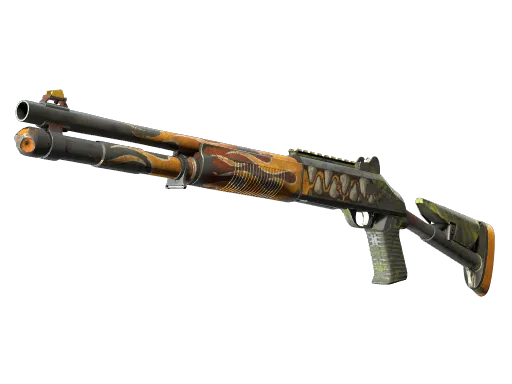 StatTrak™ XM1014 | Incinegator (Well-Worn)