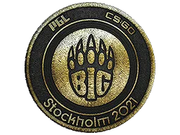 Patch | BIG (Gold) | Stockholm 2021