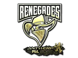 Sticker Slab | Renegades (Gold) | Antwerp 2022