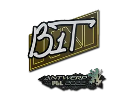 Sticker Slab | b1t | Antwerp 2022