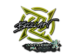 Sticker Slab | Brollan (Glitter) | Antwerp 2022