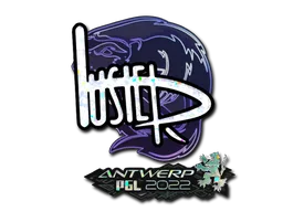 Sticker Slab | buster (Glitter) | Antwerp 2022