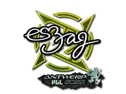 Sticker Slab | es3tag (Glitter) | Antwerp 2022