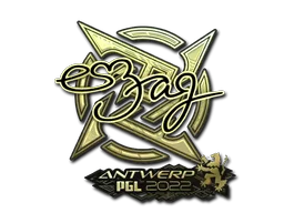 Sticker Slab | es3tag (Gold) | Antwerp 2022