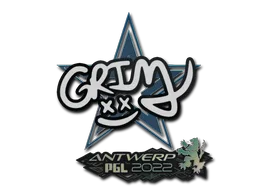 Sticker Slab | Grim | Antwerp 2022