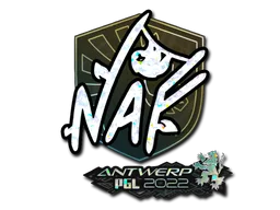 Sticker Slab | NAF (Glitter) | Antwerp 2022