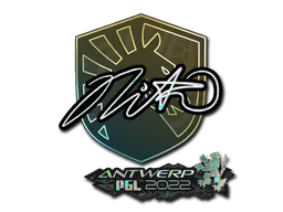 Sticker Slab | nitr0 (Glitter) | Antwerp 2022