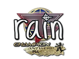 Sticker Slab | rain (Champion) | Antwerp 2022