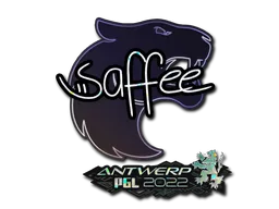 Sticker Slab | saffee (Glitter) | Antwerp 2022