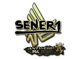 Sticker | SENER1 (Gold) | Antwerp 2022