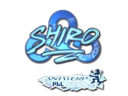 Sticker | sh1ro (Holo) | Antwerp 2022