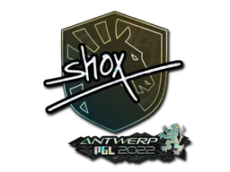 Sticker Slab | shox (Glitter) | Antwerp 2022