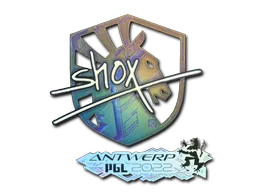Sticker Slab | shox (Holo) | Antwerp 2022