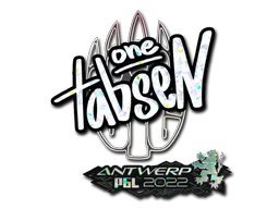Sticker Slab | tabseN (Glitter) | Antwerp 2022