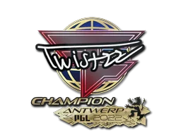 Sticker Slab | Twistzz (Champion) | Antwerp 2022