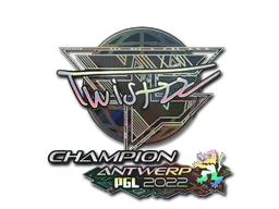 Sticker Slab | Twistzz (Holo, Champion) | Antwerp 2022