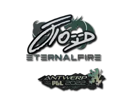 Sticker Slab | xfl0ud | Antwerp 2022