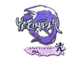 Sticker Slab | YEKINDAR (Holo) | Antwerp 2022