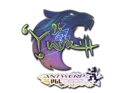 Sticker Slab | yuurih (Holo) | Antwerp 2022