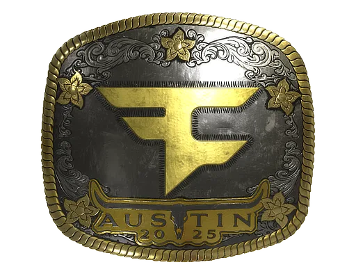 Sticker | FaZe Clan (Gold) | Austin 2025