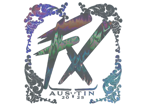 Sticker Slab | Fluxo (Holo) | Austin 2025