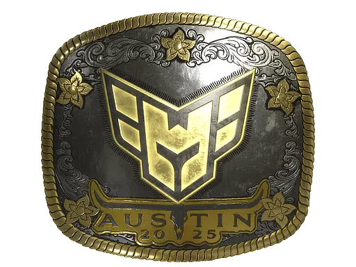 Sticker | HEROIC (Gold) | Austin 2025