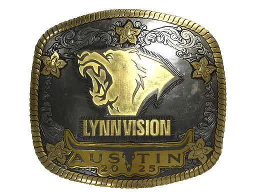 Sticker | Lynn Vision (Gold) | Austin 2025