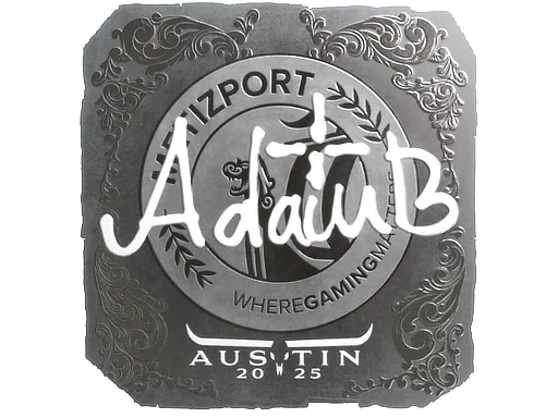 Sticker | adamb (Foil) | Austin 2025
