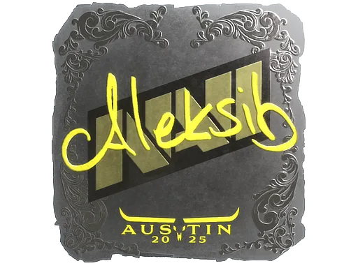 Sticker | Aleksib (Foil) | Austin 2025