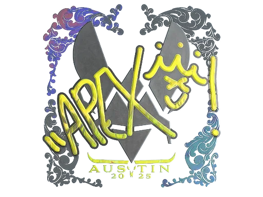 Sticker | apEX (Holo) | Austin 2025