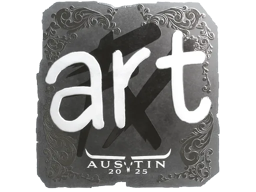 Sticker | arT (Foil) | Austin 2025