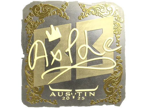 Sticker | Ax1Le (Gold) | Austin 2025