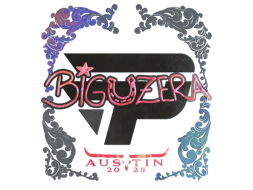Sticker Slab | biguzera (Holo) | Austin 2025