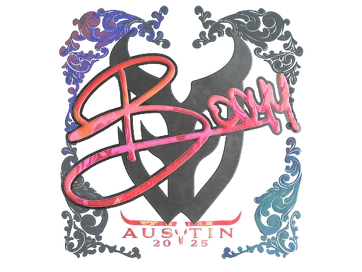 Sticker Slab | bodyy (Holo) | Austin 2025