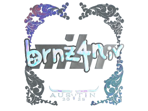 Sticker | brnz4n (Holo) | Austin 2025