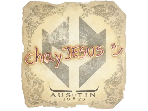 Sticker | chayJESUS | Austin 2025