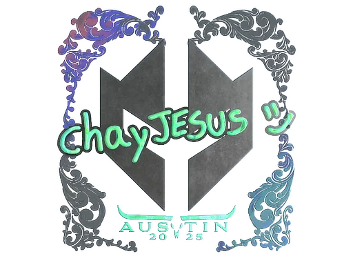 Sticker | chayJESUS (Holo) | Austin 2025