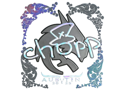 Sticker | chopper (Holo) | Austin 2025