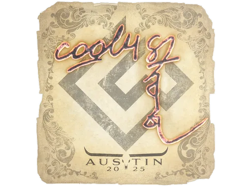 Sticker | cool4st | Austin 2025